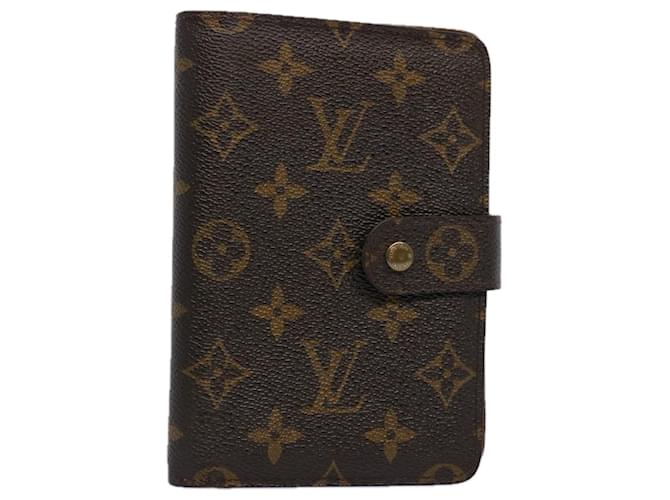 LOUIS VUITTON Monogram Porto Papie Zip Wallet M61207 LV Auth ac2553 Cloth  ref.1254814