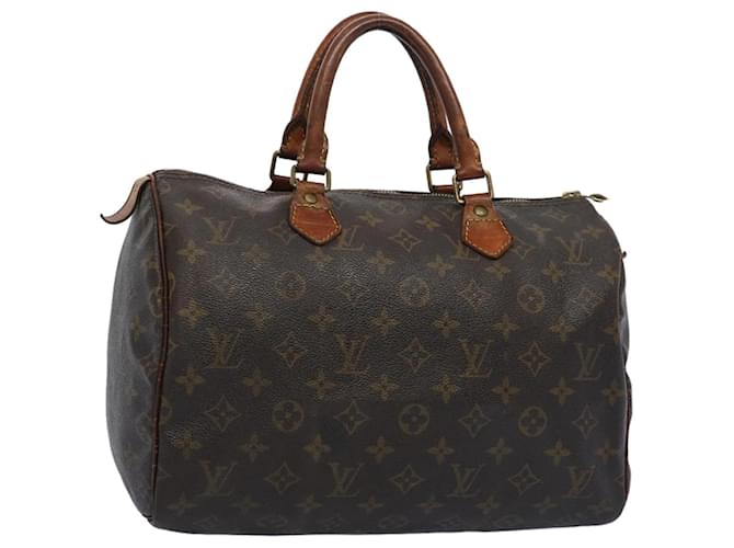 Louis Vuitton Monogram Speedy 30 Hand Bag M41526 LV Auth bs11064 Cloth  ref.1254852