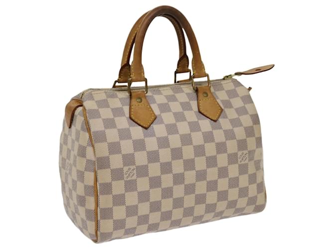 Louis Vuitton Damier Azur Speedy 25 Hand Bag N41534 LV Auth 63377  ref.1255054