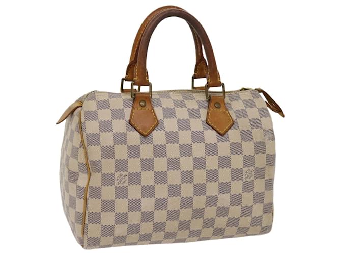 Louis Vuitton Damier Azur Speedy 25 Hand Bag N41534 LV Auth 63969  ref.1255066