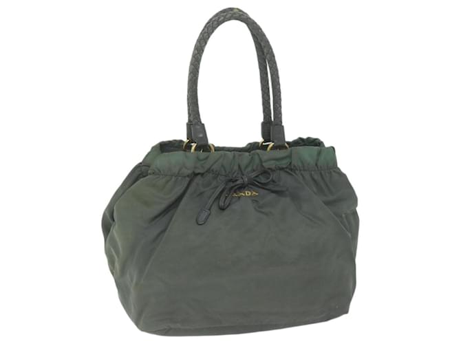 PRADA Hand Bag Nylon Gray Auth bs10846 Grey  ref.1255126