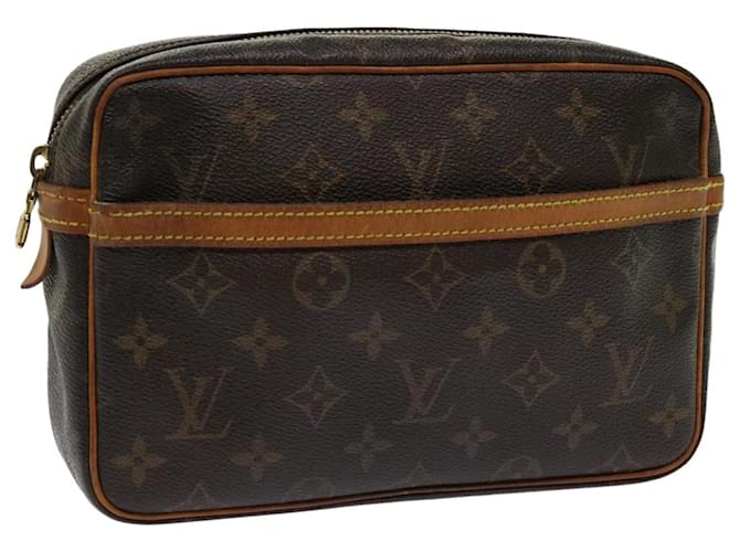 Louis Vuitton Monogram Compiegne 23 Clutch Bag M51847 LV Auth bs10934 Cloth  ref.1255196