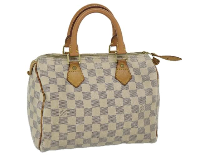Louis Vuitton Damier Azur Speedy 25 Hand Bag N41534 LV Auth 63512  ref.1255215