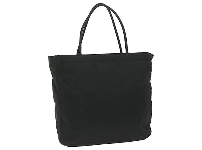 PRADA Hand Bag Nylon Black Auth 62077  ref.1255323