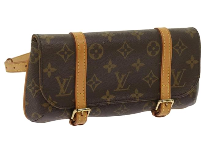 LOUIS VUITTON Monogram Pochette Marrell Waist bag M51159 LV Auth fm3059 Cloth  ref.1255364