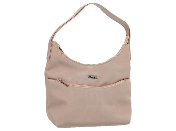GUCCI Shoulder Bag Canvas Beige Pink 76478 auth 62431 Cloth  ref.1255387