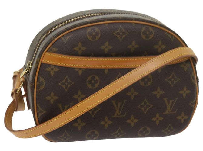 Bolsa de ombro LOUIS VUITTON Monogram Blois M51221 LV Auth am5456 Monograma