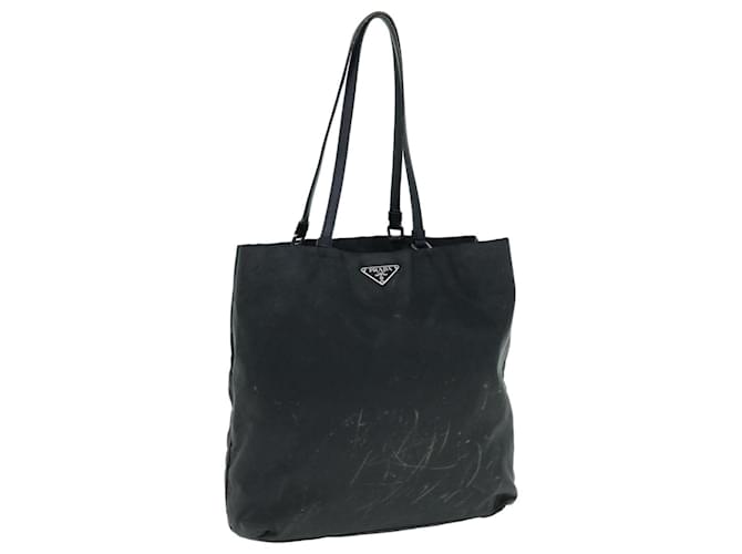 PRADA Tote Bag Nylon Black Auth 62774  ref.1255690