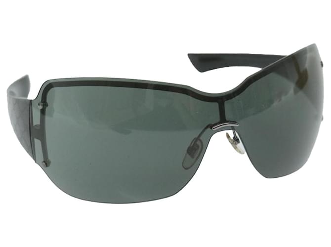 GUCCI GG Sunglasses Plastic Black Auth ar11138  ref.1255715