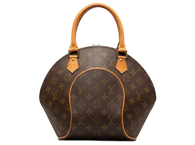 Brown Louis Vuitton Monogram Ellipse PM Handbag Leather  ref.1255983