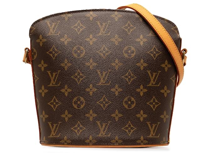 Louis Vuitton Brown Monogram Drouot Cloth  ref.1256286