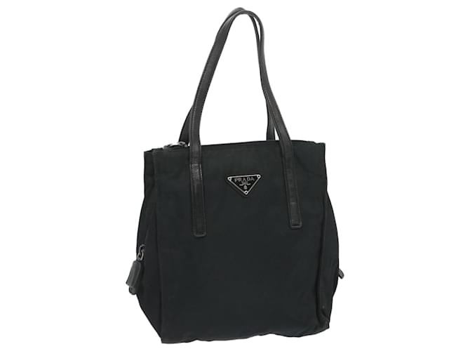 PRADA Hand Bag Nylon Black Auth bs12170  ref.1256463