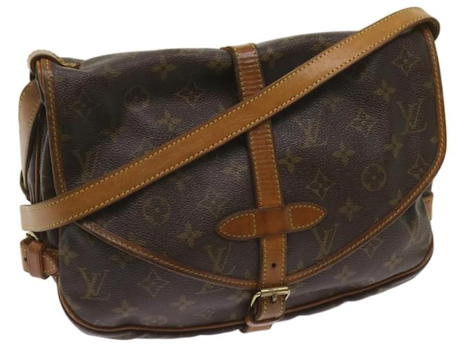 Louis Vuitton Monogram Saumur 30 Shoulder Bag M42256 LV Auth 65802 Cloth  ref.1256506
