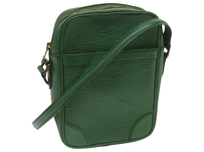 LOUIS VUITTON Epi Danube Shoulder Bag Green M45634 LV Auth 66163 Leather  ref.1256531