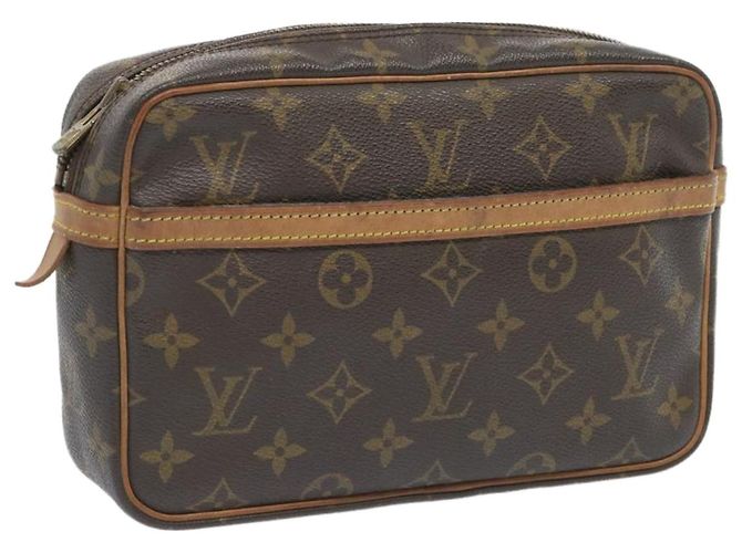 Louis Vuitton Monogram Compiegne 23 Pochette M51847 LV Auth yk10679 Monogramma