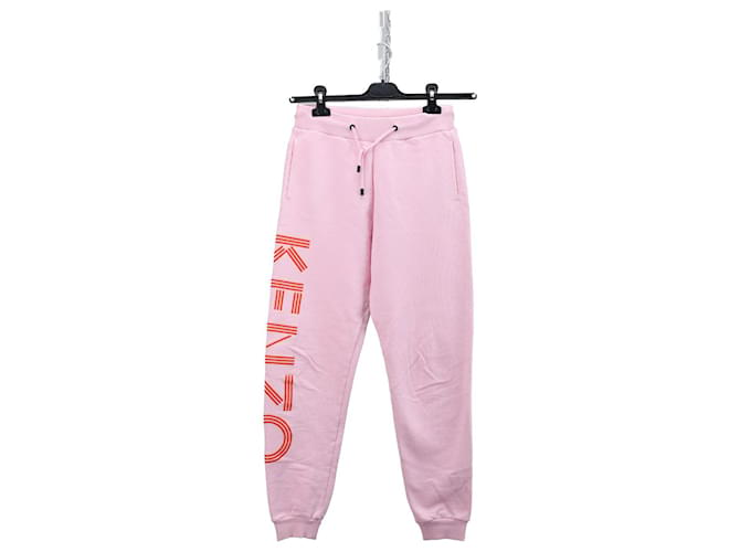 Kenzo Pants, leggings Pink Cotton  ref.1256947