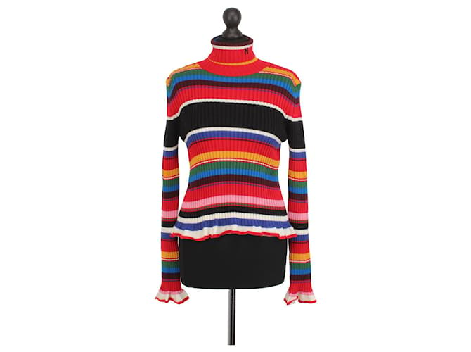 Msgm Pullover Mehrfarben Wolle  ref.1256953