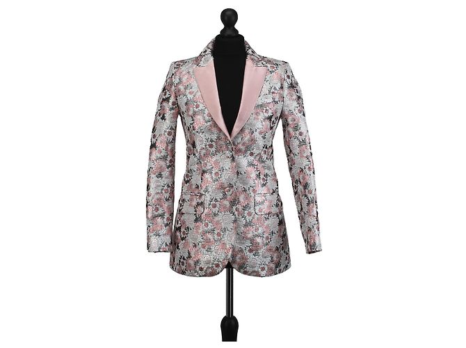 Paul & Joe Pink Polyester Silk Jacket 36