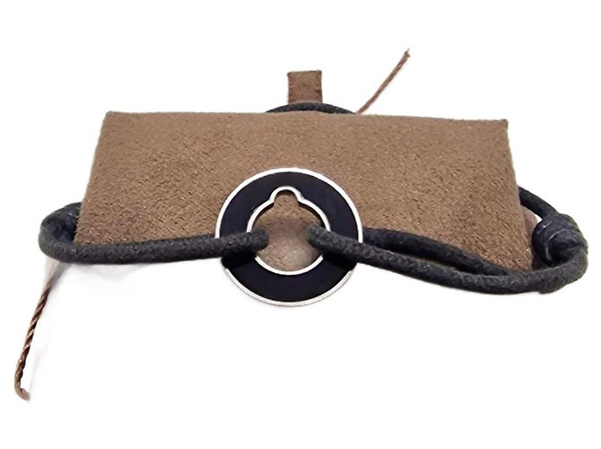 Dinh Van Black onyx target in 925 silver