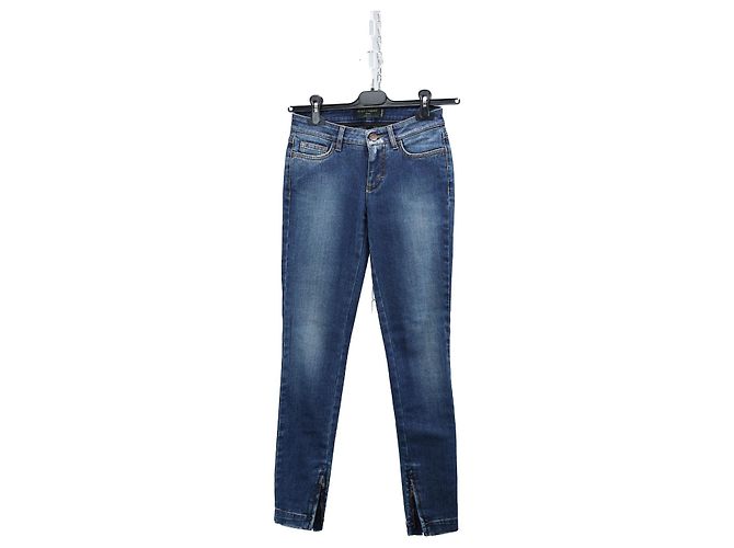 Vaqueros Slim Fit Dolce & Gabbana Azules Algodón