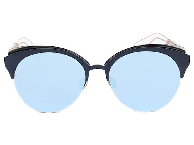 Christian Dior Óculos escuros Azul Plástico  ref.1257004