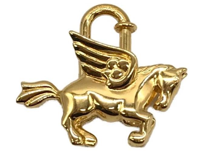 Hermès Hermes Anhänger Golden Vergoldet  ref.1257016
