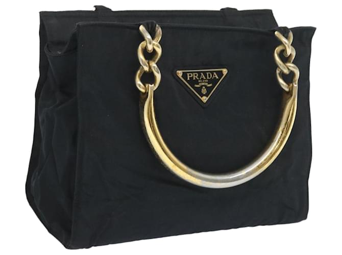 PRADA Hand Bag Nylon Black Auth bs12021  ref.1257026