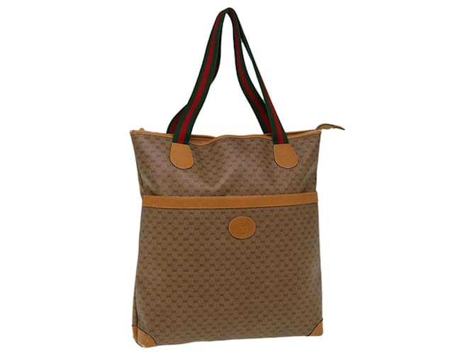 Sac cabas GUCCI Micro GG Supreme Web Sherry Line Beige 002 983 0163 Ep d'authentification3247  ref.1257035