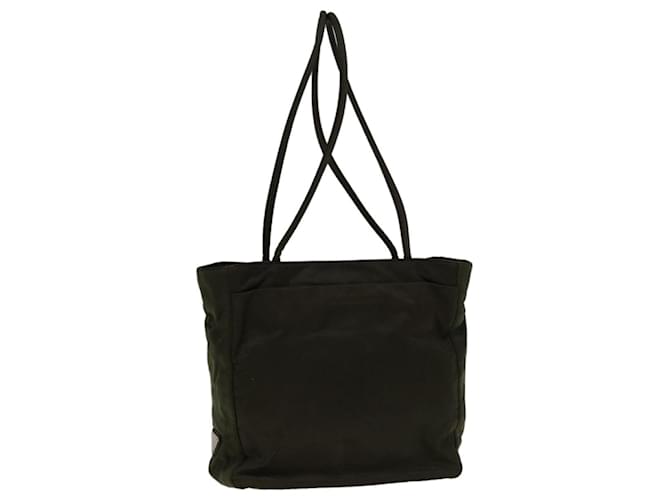 PRADA Shoulder Bag Nylon Khaki Auth ar11365b  ref.1257038