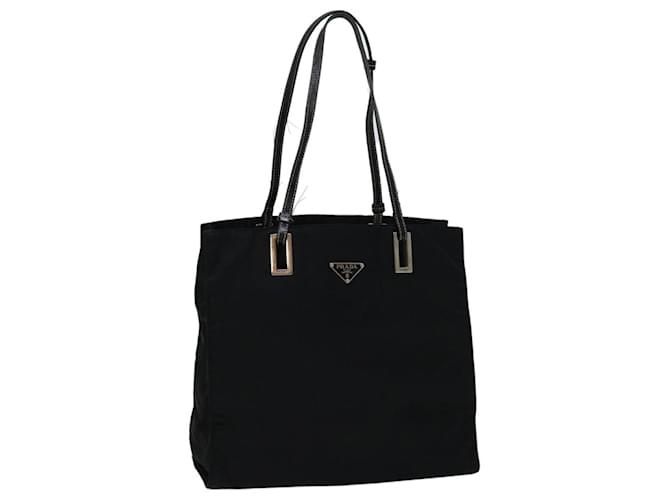 PRADA Hand Bag Nylon Black Auth bs12093  ref.1257058