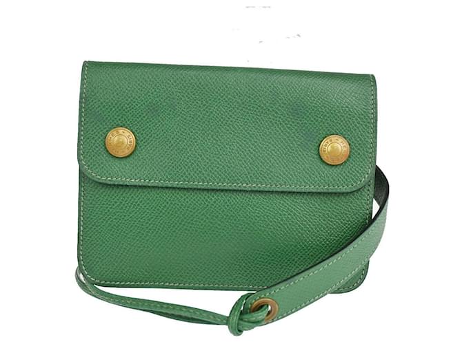 Hermès Floride Green Leather  ref.1257472