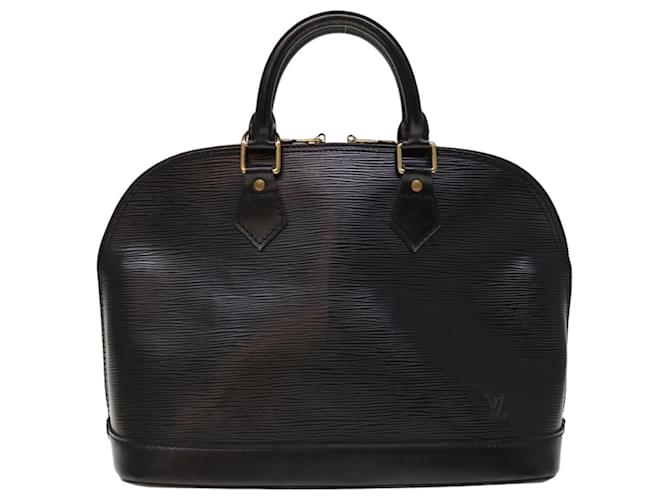 Louis Vuitton Alma Black Leather  ref.1257505