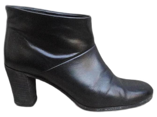 Maison Martin Margiela MM22 ankle boots size 37 Black Leather  ref.1257512