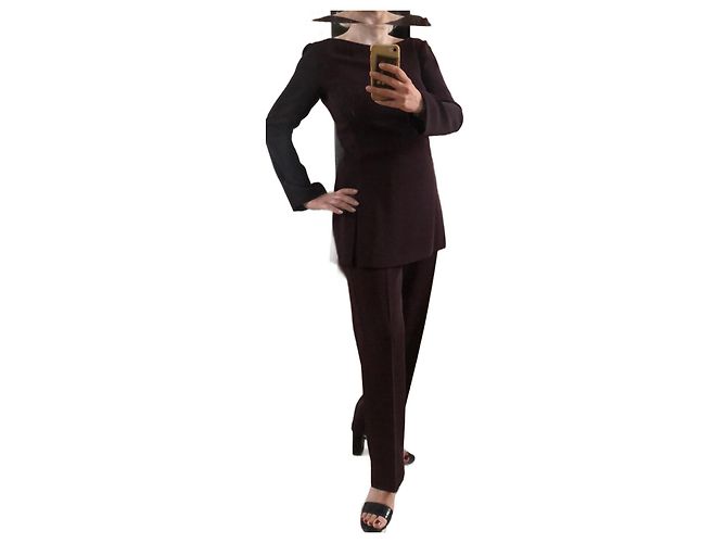 Max Mara Pantsuit Prune Polyester