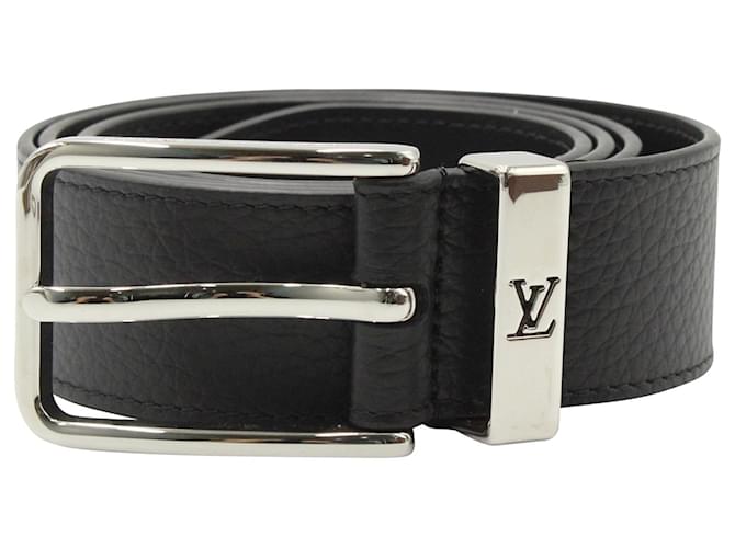 Louis Vuitton Pont Neuf 35mm Belt in Black Taurillon Calf Leather  ref.1257912