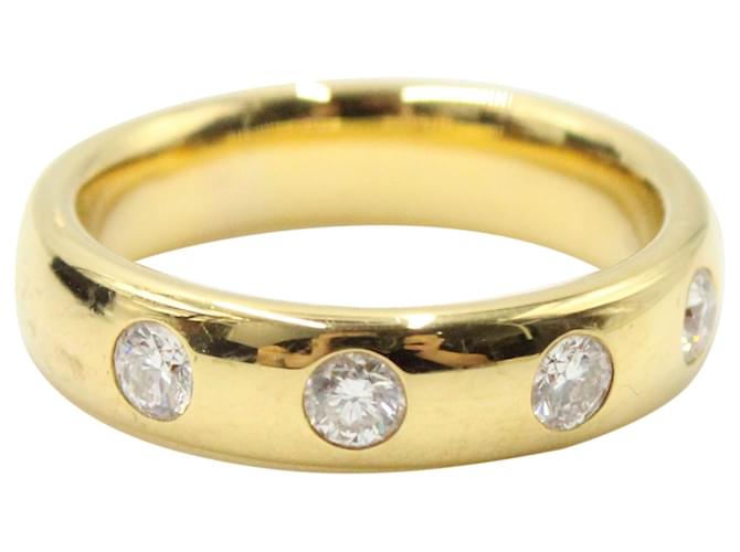 Bague Chopard Diamant 18K Gold Métal Or Doré  ref.1257913