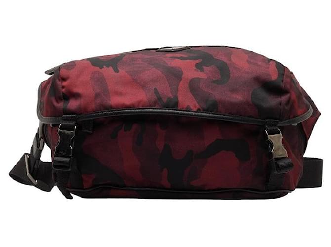 Prada Tessuto Camouflage Crossbody Bag Cloth  ref.1257947