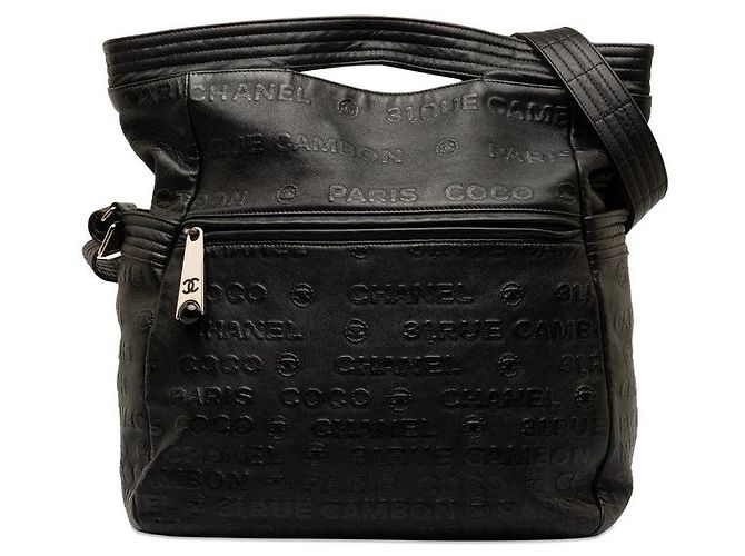 Chanel Sac messager illimité à logo embossé