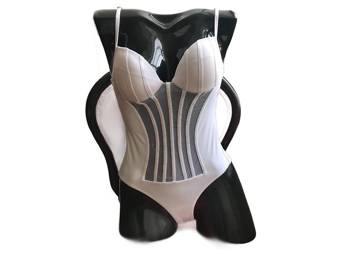 costume da bagno bianco LA PERLA 36 B