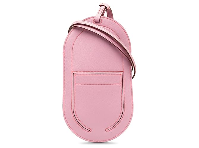 Hermès Hermes Pink Chevre In-The-Loop zum Mitnehmen GM Leder Kalbähnliches Kalb  ref.1258055