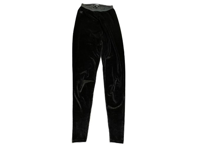 Chanel Pantalogi, leggings Nero