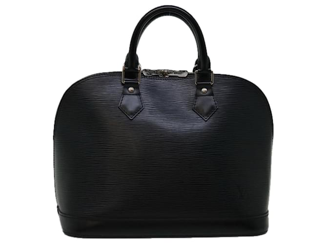 Louis Vuitton Alma Black Leather  ref.1258165