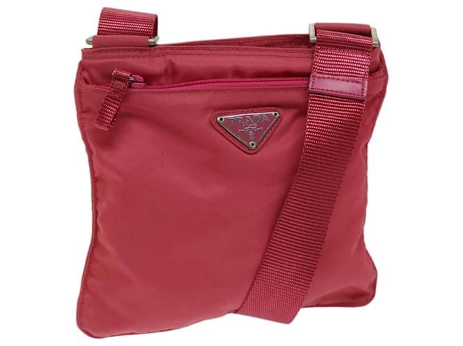 PRADA Shoulder Bag Nylon Pink Auth ep3381  ref.1258252