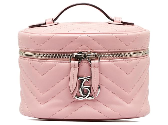 GUCCI Handbags Pink Linen  ref.1258299