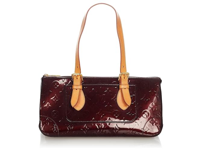 Rosewood LOUIS VUITTON Handbags Purple Leather  ref.1258304
