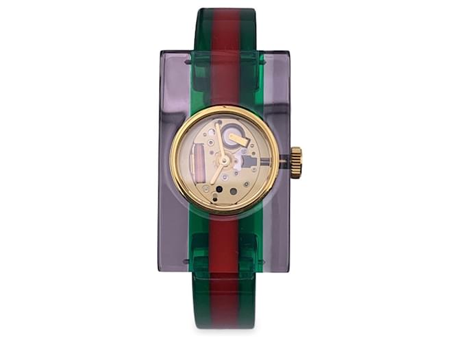 Gucci watch Green  ref.1258363