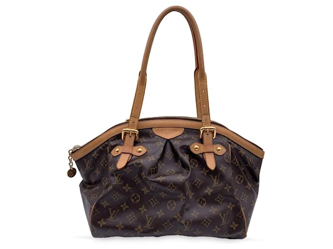 Louis Vuitton Tote Bag Tivoli Brown Cloth  ref.1258490