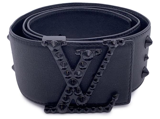 Louis Vuitton Belt Black Leather  ref.1258496