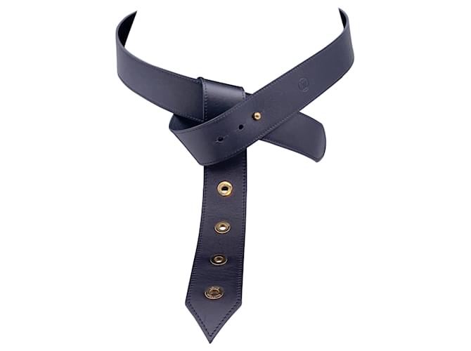 Cintura Louis Vuitton Nero Pelle  ref.1258510