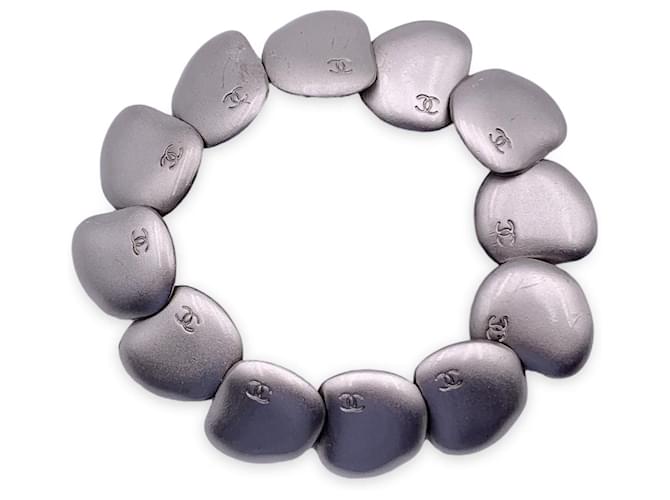Chanel-Armband Silber Metall  ref.1258546